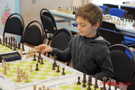 У Житомирі відбувся Чемпіонат міста з шахів серед дітей до 8 років