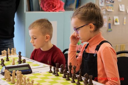 У Житомирі відбувся Чемпіонат міста з шахів серед дітей до 8 років