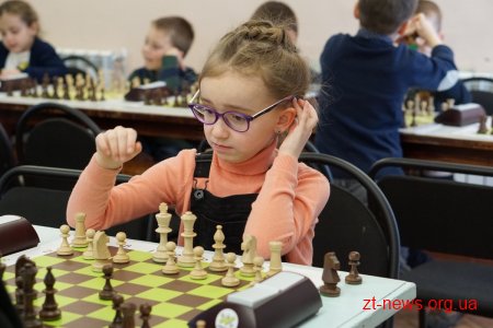 У Житомирі відбувся Чемпіонат міста з шахів серед дітей до 8 років