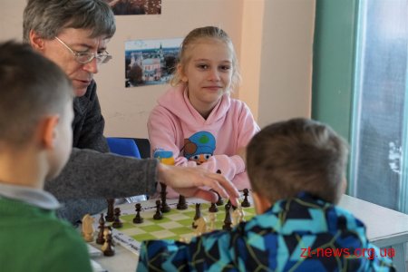 У Житомирі відбувся Чемпіонат міста з шахів серед дітей до 8 років