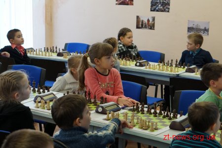 У Житомирі відбувся Чемпіонат міста з шахів серед дітей до 8 років