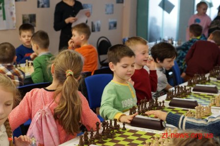 У Житомирі відбувся Чемпіонат міста з шахів серед дітей до 8 років