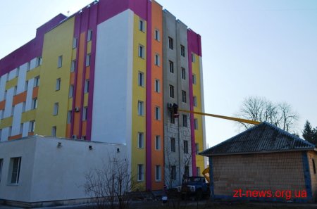 У Житомирі завершується термосанація будівлі терапевтичного відділення ЦМЛ №1