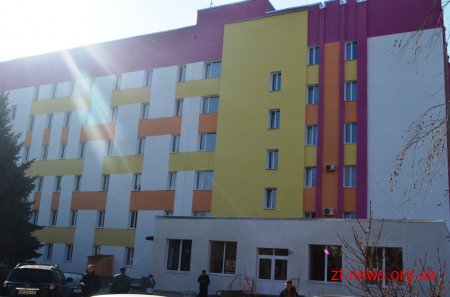 У Житомирі завершується термосанація будівлі терапевтичного відділення ЦМЛ №1