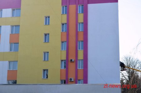 У Житомирі завершується термосанація будівлі терапевтичного відділення ЦМЛ №1