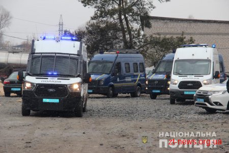 На Житомирщині поліцейські провели масштабні тактико-спеціальні навчання