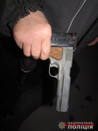 Поліція вилучила зброю у звягельчанина
