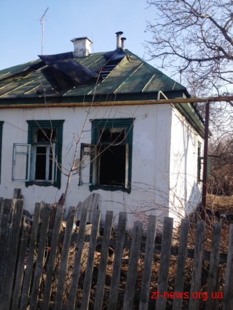 У Коростені під час гасіння пожежі в приватному будинку вогнеборці виявили тіло чоловіка