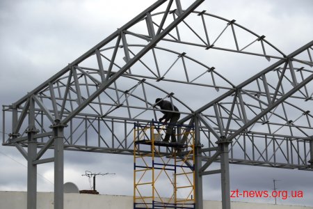 У Житомирі продовжується комплексна реконструкція стадіону «Спартак»