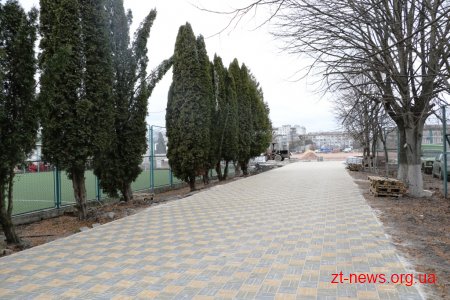У Житомирі продовжується комплексна реконструкція стадіону «Спартак»