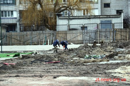 У Житомирі продовжується комплексна реконструкція стадіону «Спартак»