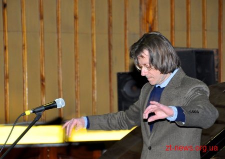 Диригент зі Швейцарії провів у Житомирі майстер-клас