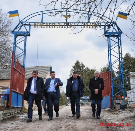 Ігор Гундич перевірив, як будують сільську амбулаторію у Краснопільській ОТГ