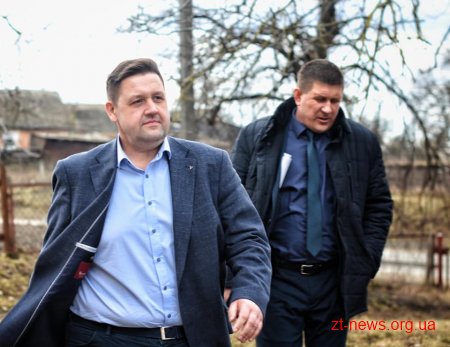 Ігор Гундич перевірив, як будують сільську амбулаторію у Краснопільській ОТГ