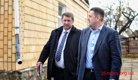 Ігор Гундич перевірив, як будують сільську амбулаторію у Краснопільській ОТГ