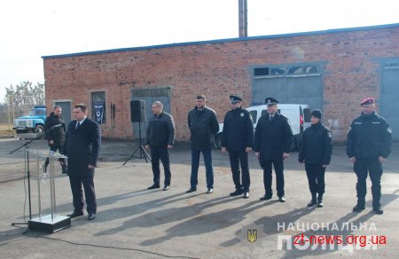 Автопарк поліції Житомирщини поповнився новими автомобілями