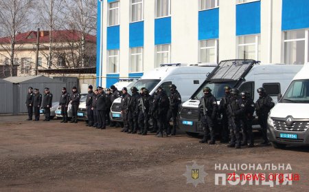 Автопарк поліції Житомирщини поповнився новими автомобілями