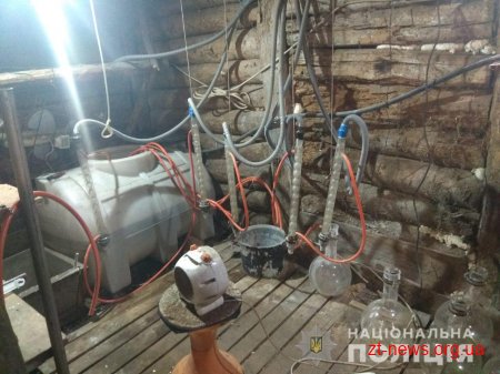 На Житомирщині завдяки громаді поліція викрила потужну нарколабораторію
