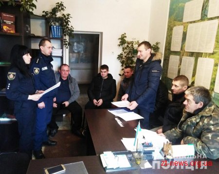 На Чуднівщині місцеві жителі утворили добровільну дружину для підтримання правопорядку