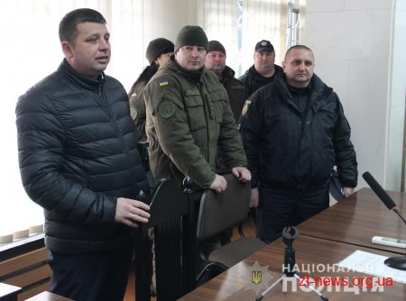 У Житомирі поліцейські та нацгвардійці провели спільні навчання