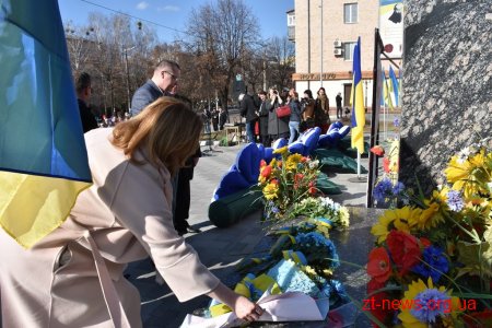 Житомиряни вшанували пам'ять Тараса Шевченка