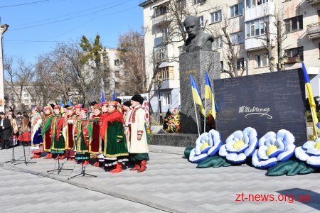 Житомиряни вшанували пам'ять Тараса Шевченка