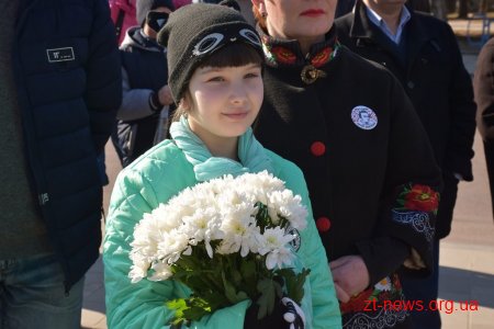 Житомиряни вшанували пам'ять Тараса Шевченка