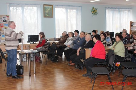 У Житомирі продовжує діяти "Університет для людей поважного віку"
