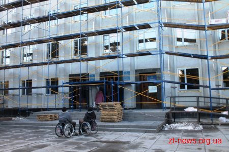 Начальник управління капітального будівництва міської ради розповів про хід будівництва ЦНАПу