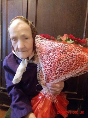 Житомирянка Євдокія Семенівна Чернова відзначила своє 100-річчя