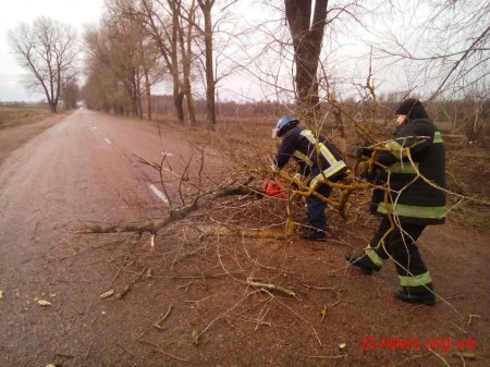 Рятувальники області ліквідовують наслідки погодних умов