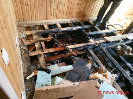 У Бердичеві горіла будівля ресторану