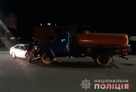 У Малині нетверезий водій вилетів на зустрічну та зіткнувся з ГАЗом