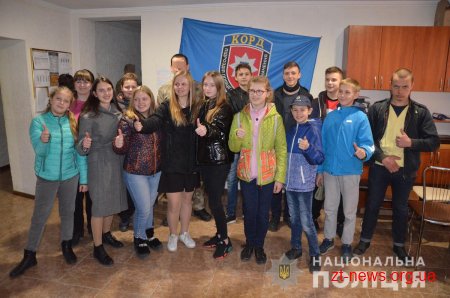 Юні вартові правопорядку познайомились з діяльністю поліцейських Корпусу оперативно-раптової дії Житомирщини