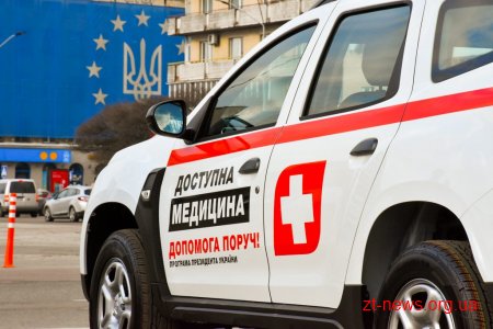22 автомобілі «Renault Duster» отримали лікарі Житомирщини, які працюють в селах