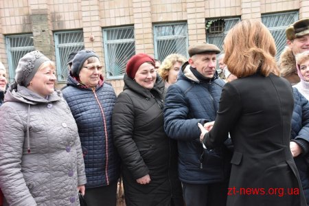 У Любарській ОТГ Марина Порошенко зустрілась із дітьми, які отримують послуги в ІРЦ