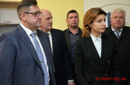У Любарській ОТГ Марина Порошенко зустрілась із дітьми, які отримують послуги в ІРЦ