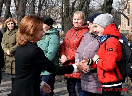 У Любарській ОТГ Марина Порошенко зустрілась із дітьми, які отримують послуги в ІРЦ