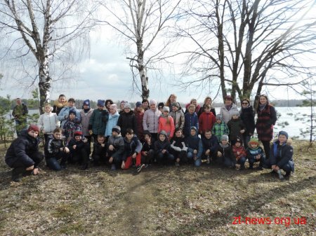У Всесвітній день водних ресурсів школярі відвідали водосховище "Відсічне"