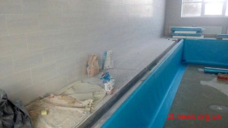 Реконструкція басейну у смт Ємільчине на фінішній прямій