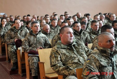 Іванна Климпуш-Цинцадзе у Житомирі зустрілася з військовими 95-ої бригади