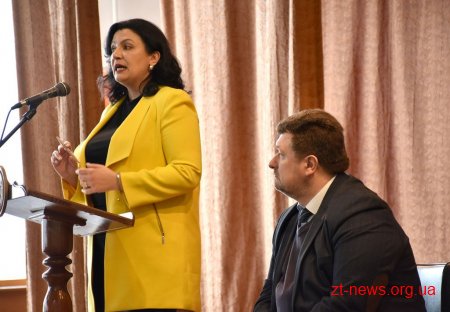Студенти ЖДУ мали можливість поспілкуватись із Віце-прем’єр-міністром Іванною Климпуш-Цинцадзе