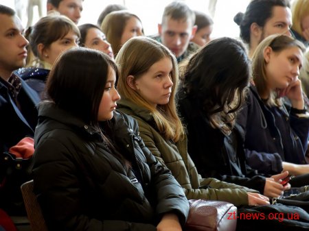 Студенти ЖДУ мали можливість поспілкуватись із Віце-прем’єр-міністром Іванною Климпуш-Цинцадзе