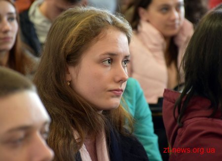 Студенти ЖДУ мали можливість поспілкуватись із Віце-прем’єр-міністром Іванною Климпуш-Цинцадзе