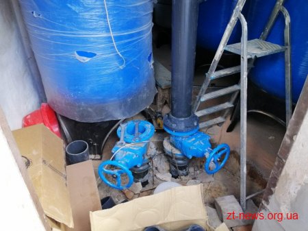 В Овручі завершують монтаж двох станцій очистки води