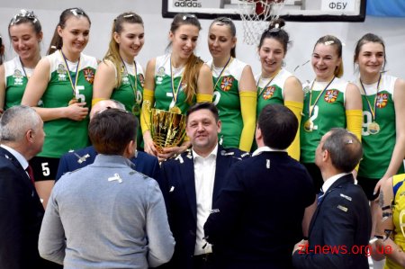 Житомирський ВК "Полісся" виграв чемпіонат України з волейболу серед команд Вищої ліги