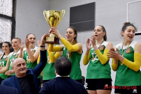 Житомирський ВК "Полісся" виграв чемпіонат України з волейболу серед команд Вищої ліги