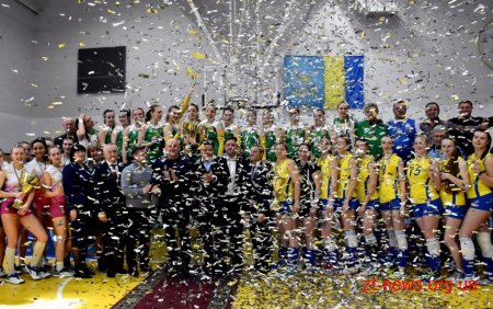 Житомирський ВК "Полісся" виграв чемпіонат України з волейболу серед команд Вищої ліги