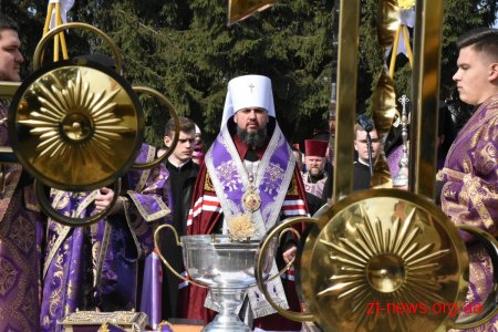 До Житомира приїздив Митрополит Київський Епіфаній