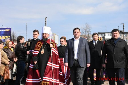До Житомира приїздив Митрополит Київський Епіфаній